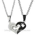 2016 new arrival style stainless steel 27mm pendant necklace love symbol pendant necklace